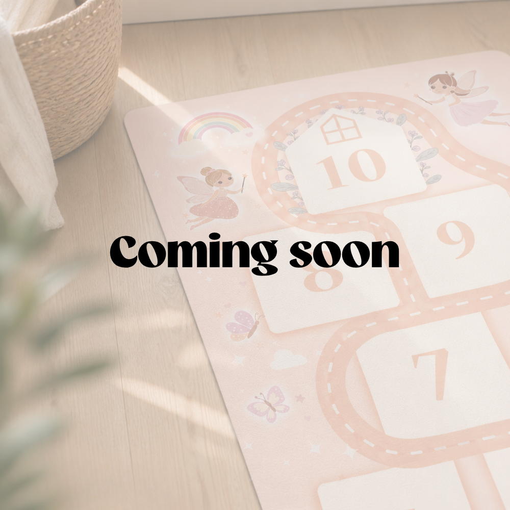 Fairy Garden Hopscotch Play Mat + Bean Bags
