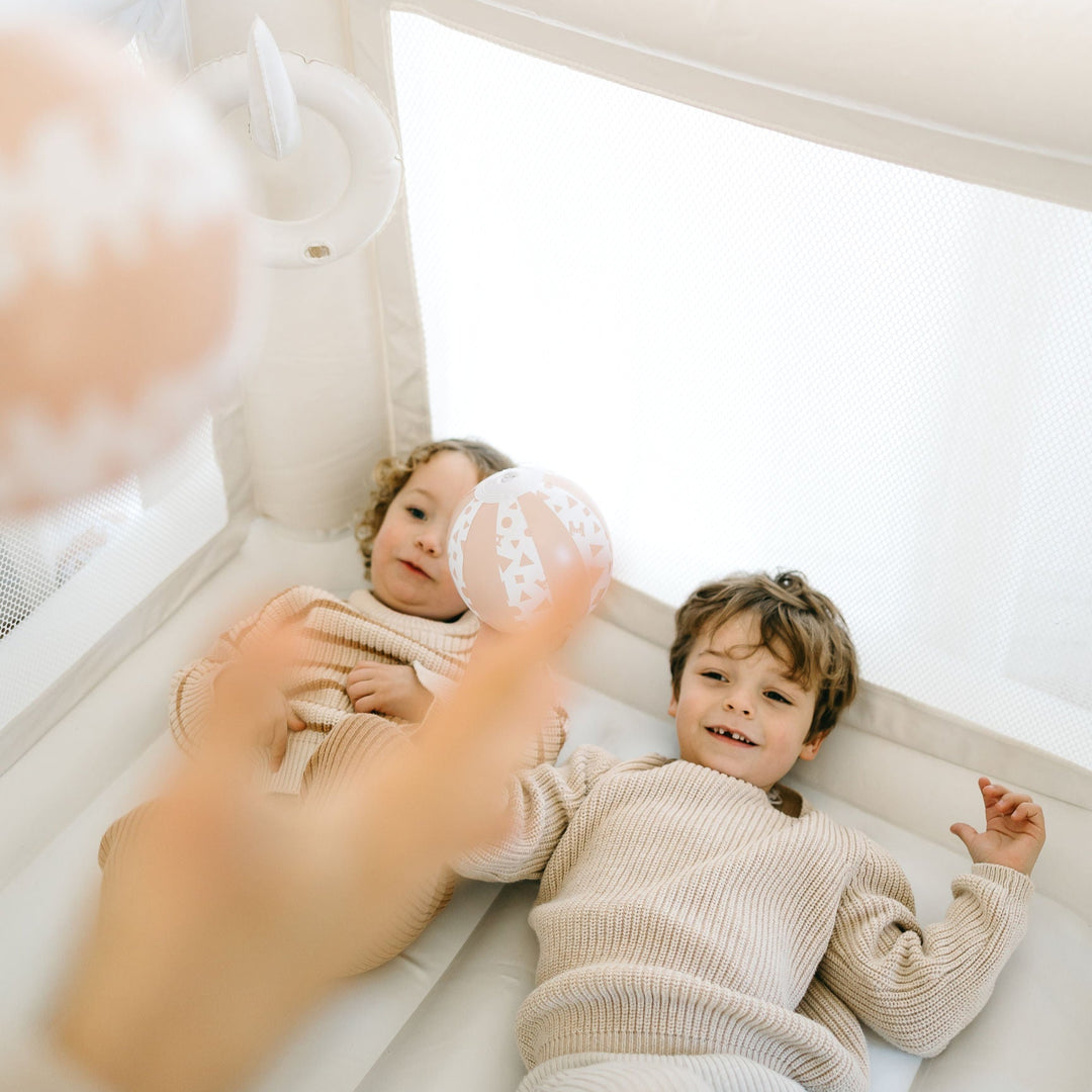 Beige Mini Inflatable Balls